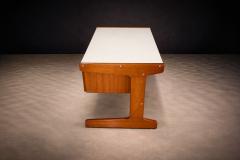 Geraldo de Barros Desk in Cherry wood Geraldo de Barros for Hobjeto 1970s - 4545048
