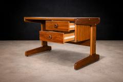 Geraldo de Barros Desk in Cherry wood Geraldo de Barros for Hobjeto 1970s - 4545051
