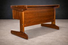Geraldo de Barros Desk in Cherry wood Geraldo de Barros for Hobjeto 1970s - 4545054