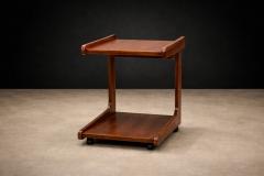 Geraldo de Barros Geraldo de Barros for Hobjeto Bar Cart Side Table in Brazilian Hardwood - 4526747