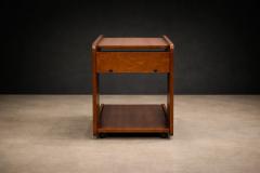 Geraldo de Barros Geraldo de Barros for Hobjeto Bar Cart Side Table in Brazilian Hardwood - 4526751