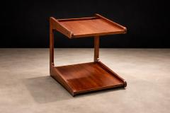 Geraldo de Barros Geraldo de Barros for Hobjeto Bar Cart Side Table in Brazilian Hardwood - 4526755