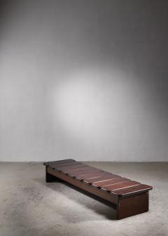 Geraldo de Barros Geraldo de Barros wooden bench from Brazil 1960s - 2780997