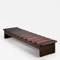 Geraldo de Barros Geraldo de Barros wooden bench from Brazil 1960s - 2784080