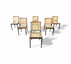 Geraldo de Barros Set of 8 MT 552 in Rosewood Geraldo de Barros 1950s Lot 622 806A - 4386667
