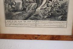 Gerard Hoet 17th Century Antique Engraving by Gerard Hoet Adam and Eve  - 2958584