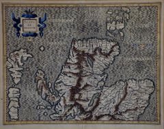 Gerard Mercator Northern Scotland A 16th Century Hand colored Map by Mercator - 2738961