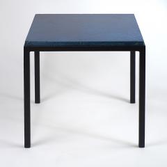 Gerard Simo n BLUE GLAZED CERAMIC SIDE TABLE 41 - 2100035