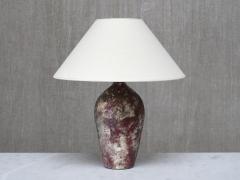 Gerben van Hes Gerben van Hes Ceramic Table Lamp Twentsch Ros Netherlands 1960s - 4510345