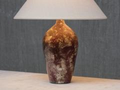 Gerben van Hes Gerben van Hes Ceramic Table Lamp Twentsch Ros Netherlands 1960s - 4510351