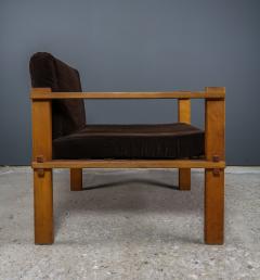 Gerd Lange 1960s Gerd Lange Farmer Safari Chair Bofinger Germany - 2331824