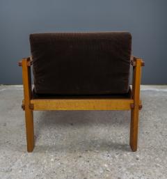 Gerd Lange 1960s Gerd Lange Farmer Safari Chair Bofinger Germany - 2331825