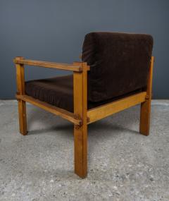 Gerd Lange 1960s Gerd Lange Farmer Safari Chair Bofinger Germany - 2331826