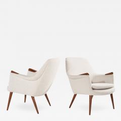 Gerhard Berg Set of Teak Lounge Chairs by Gerhard Berg Norway 1950s - 2122865