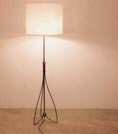 German 1950s Brass Pinleg Tripod Floor Lamp - 552506