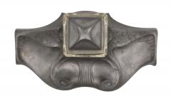 German Art Nouveau Pewter Inkwell - 4674747