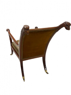 German Austrian Neoclassical Eagle Form Armchair - 2605386