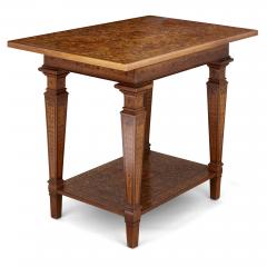 German Baroque centre table with marquetry inlays - 1577204