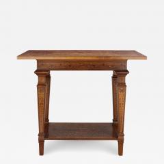 German Baroque centre table with marquetry inlays - 1579235