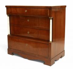 German Biedermeier Mahogany Chest - 2799145