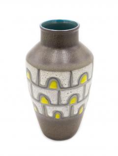 German Brown and Yellow Vase - 4199573