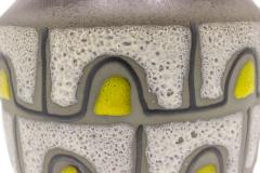 German Brown and Yellow Vase - 4199575