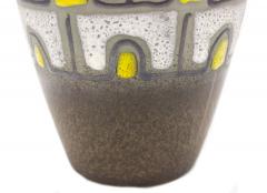 German Brown and Yellow Vase - 4199576