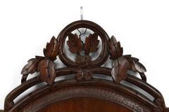 German Carved Walnut Wall Plaque - 4673568