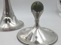 German Continental Silver and Onyx Monumental Trophy in Art Deco Style - 3249064