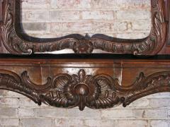 German Louis XV 18th century Rococo Fireplace Mantel - 655736