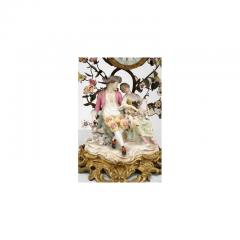 German Meissen Porcelain Clock - 4639989