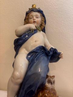 German Meissen porcelain figure of a cupid - 4652747