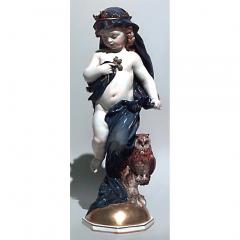 German Meissen porcelain figure of a cupid - 4662081