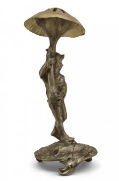 German Pewter Mushroom Gnome - 4407893