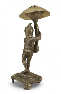 German Pewter Mushroom Gnome - 4407894