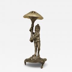 German Pewter Mushroom Gnome - 4412410