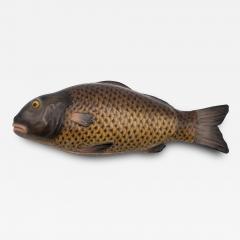 German Porcelain Fish Form Box - 4134646