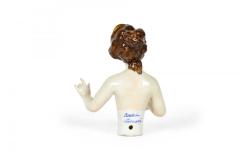 German Porcelain Nude Lady Figure - 4321284