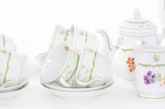 German Porcelain Tea Coffee Service For Ten - 1825172