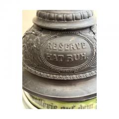 German Porcelain and Pewter Beer Stein - 4669803