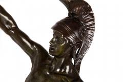 German School Bronze Sculpture of Victorious Achilles circa 1900 - 4730836