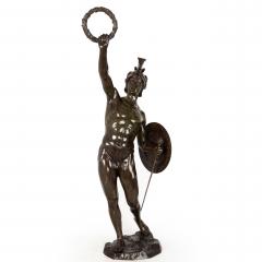 German School Bronze Sculpture of Victorious Achilles circa 1900 - 4730845