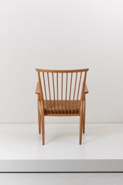 German Studio Lounge Chairs in Ash and Papercord - 891537