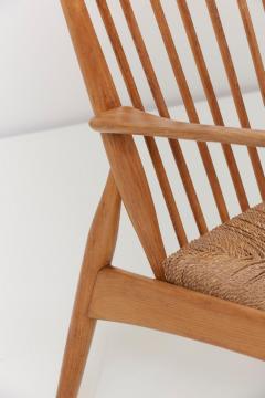 German Studio Lounge Chairs in Ash and Papercord - 891538
