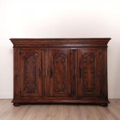 German or Italian Dairy Cabinet in Elm circa 1720 - 3425321