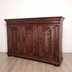 German or Italian Dairy Cabinet in Elm circa 1720 - 3425322