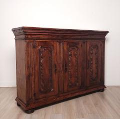 German or Italian Dairy Cabinet in Elm circa 1720 - 3425323