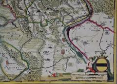Germany West of the Rhine A Hand colored 18th Century Map by de Wit - 2777231