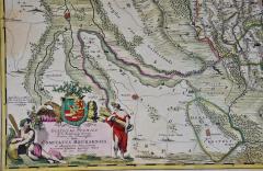 Germany West of the Rhine A Hand colored 18th Century Map by de Wit - 2777233