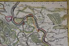 Germany West of the Rhine A Hand colored 18th Century Map by de Wit - 2777271